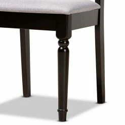 Baxton Studio Imogen Dining Table & Chair 5-piece Set -Baxton Studio Sales unnamed file 7292