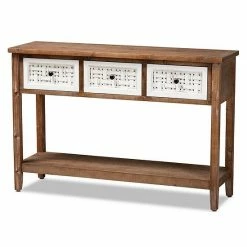 Baxton Studio Bonilla Console Table