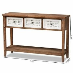 Baxton Studio Bonilla Console Table -Baxton Studio Sales unnamed file 7317