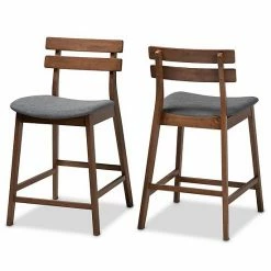 Baxton Studio Larine Counter Stool 2-piece Set Gray 14 Baxton Studio Larine Counter Stool 2-piece Set Gray -Baxton Studio Sales unnamed file 7333