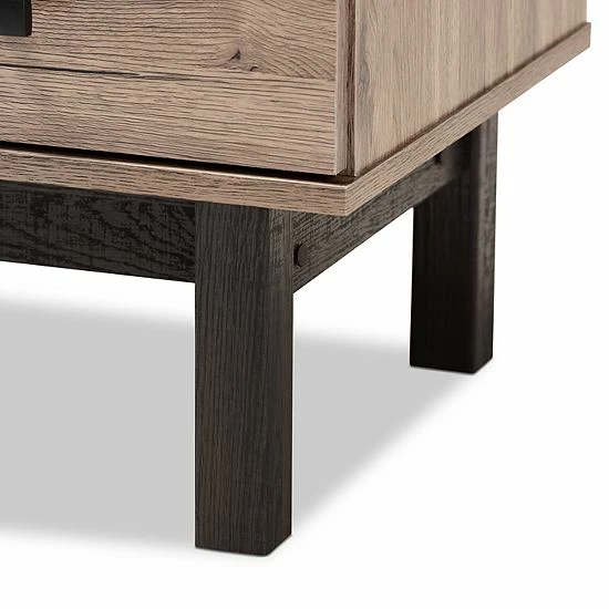 Baxton Studio Arend Light Brown End Table 4 Baxton Studio Arend Light Brown End Table - Image 4