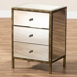 Baxton Studio Nouria Mirror Nightstand 10 Baxton Studio Nouria Mirror Nightstand -Baxton Studio Sales unnamed file 7354