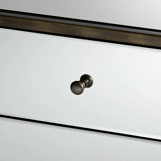 Baxton Studio Nouria Mirror Nightstand 6 Baxton Studio Nouria Mirror Nightstand - Image 6