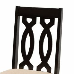 Baxton Studio Cherese Dining Table & Chair 7-piece Set -Baxton Studio Sales unnamed file 7371