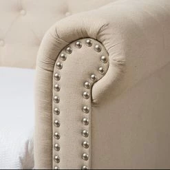 Baxton Studio Mabelle Upholstered Daybed & Trundle -Baxton Studio Sales unnamed file 7404