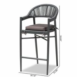 Baxton Studio Wendell Outdoor Bar Stool 17 Baxton Studio Wendell Outdoor Bar Stool -Baxton Studio Sales unnamed file 741