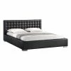 Baxton Studio Madison Bed - Queen Black