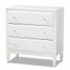 Baxton Studio Naomi 3-Drawer Dresser