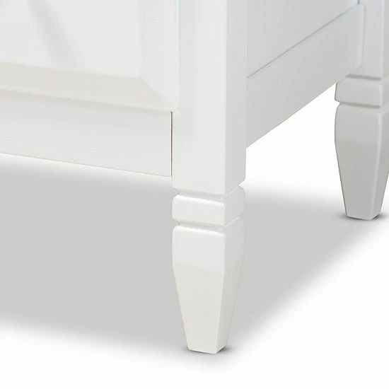 Baxton Studio Naomi 3-Drawer Dresser 7 Baxton Studio Naomi 3-Drawer Dresser - Image 7