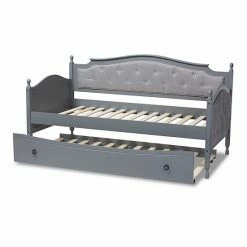 Baxton Studio Marlie Twin Daybed & Trundle Gray -Baxton Studio Sales unnamed file 7457