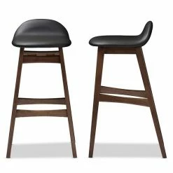 Baxton Studio Bloom Mid-Century Modern Scandinavian Bar Stool 2-piece Set 5 Baxton Studio Bloom Mid-Century Modern Scandinavian Bar Stool 2-piece Set -Baxton Studio Sales unnamed file 7476