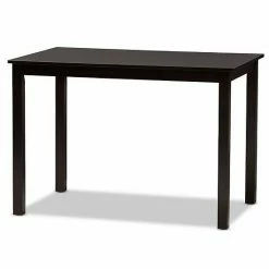 Baxton Studio Luisa Dining 5-piece Set Dark Brown 12 Baxton Studio Luisa Dining 5-piece Set Dark Brown -Baxton Studio Sales unnamed file 7515