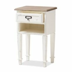 Baxton Studio Dauphine Nightstand 9 Baxton Studio Dauphine Nightstand -Baxton Studio Sales unnamed file 7557