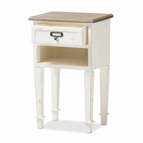 Baxton Studio Dauphine Nightstand 3 Baxton Studio Dauphine Nightstand - Image 3