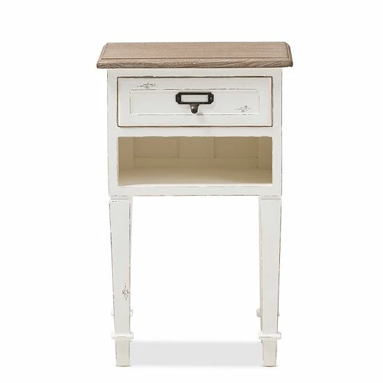 Baxton Studio Dauphine Nightstand 4 Baxton Studio Dauphine Nightstand - Image 4