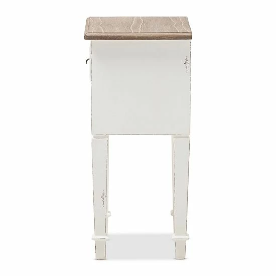 Baxton Studio Dauphine Nightstand 5 Baxton Studio Dauphine Nightstand - Image 5
