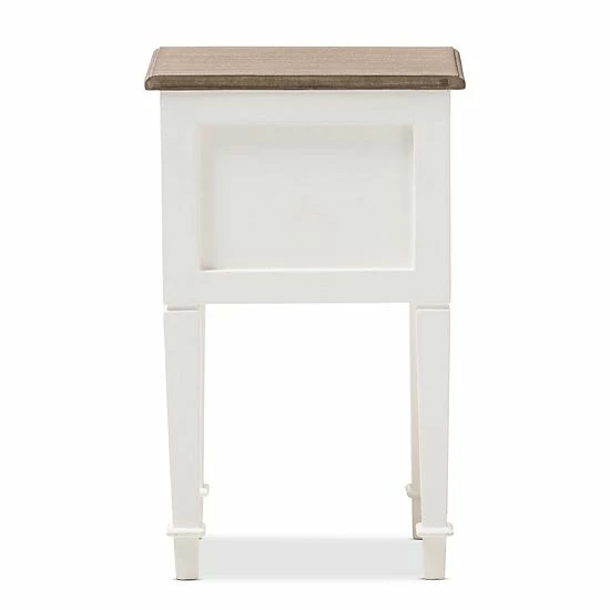 Baxton Studio Dauphine Nightstand 6 Baxton Studio Dauphine Nightstand - Image 6