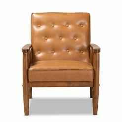 Baxton Studio Sorrento Brown Chair -Baxton Studio Sales unnamed file 7589