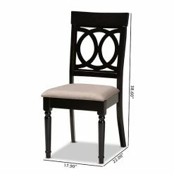 Baxton Studio Lucie Dining Chair 2-piece Set -Baxton Studio Sales unnamed file 7622