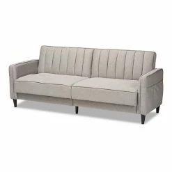 Baxton Studio Colby Sleeper Sofa