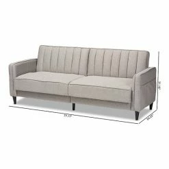 Baxton Studio Colby Sleeper Sofa 19 Baxton Studio Colby Sleeper Sofa -Baxton Studio Sales unnamed file 7668