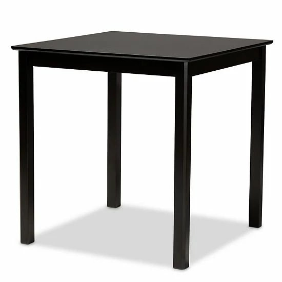 Baxton Studio Alora Pub Table & Stool 5-piece Set Beige 5 Baxton Studio Alora Pub Table & Stool 5-piece Set Beige - Image 5