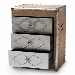 Baxton Studio Audric Silver Storage Cabinet 7 Baxton Studio Audric Silver Storage Cabinet -Baxton Studio Sales unnamed file 7749