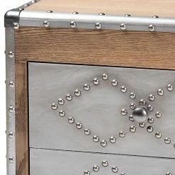 Baxton Studio Audric Silver Storage Cabinet 8 Baxton Studio Audric Silver Storage Cabinet -Baxton Studio Sales unnamed file 7750