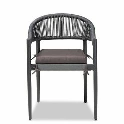 Baxton Studio Wendell Outdoor Dining Chair -Baxton Studio Sales unnamed file 7799