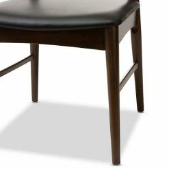 Baxton Studio Mid-Century Walnut Dining Chair 2-piece Set 7 Baxton Studio Mid-Century Walnut Dining Chair 2-piece Set -Baxton Studio Sales unnamed file 7925