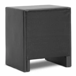 Baxton Studio Frey Upholstered Modern Nightstand Black 8 Baxton Studio Frey Upholstered Modern Nightstand Black -Baxton Studio Sales unnamed file 7938