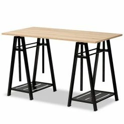 Baxton Studio Mary Adjustable Desk