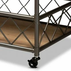 Baxton Studio Amado Trolley Bar Cart 13 Baxton Studio Amado Trolley Bar Cart -Baxton Studio Sales unnamed file 7967