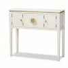 Baxton Studio Aiko White Console Table