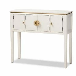 Baxton Studio Aiko White Console Table