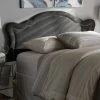 Baxton Studio Avery Upholstered Headboard Dark Gray