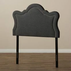Baxton Studio Avery Upholstered Headboard Dark Gray 11 Baxton Studio Avery Upholstered Headboard Dark Gray -Baxton Studio Sales unnamed file 8002