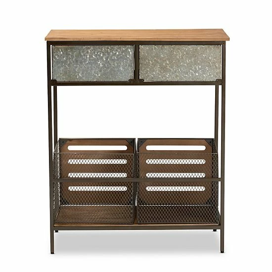 Baxton Studio Abram Kitchen Storage Cabinet 5 Baxton Studio Abram Kitchen Storage Cabinet - Image 5