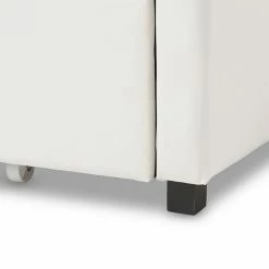 Baxton Studio Vera Faux=Leather Upholstered Curved Twin Daybed & Trundle 9 Baxton Studio Vera Faux=Leather Upholstered Curved Twin Daybed & Trundle -Baxton Studio Sales unnamed file 8028