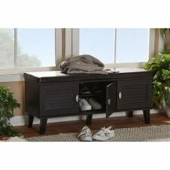 Baxton Studio Sheffield 3-Door Storage Bench -Baxton Studio Sales unnamed file 8035