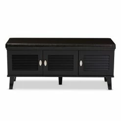 Baxton Studio Sheffield 3-Door Storage Bench -Baxton Studio Sales unnamed file 8037