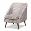 Baxton Studio Gia Angled Arm Chair