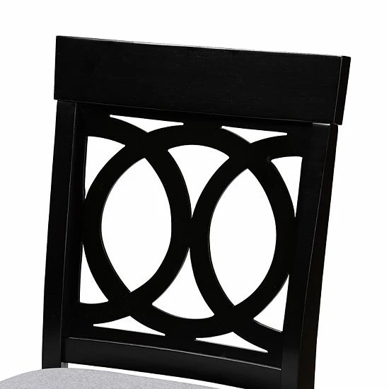 Baxton Studio Verina Pub Table & Stool 5-piece Set Beige 3 Baxton Studio Verina Pub Table & Stool 5-piece Set Beige - Image 3