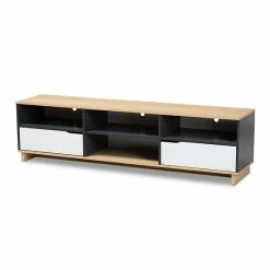 Baxton Studio Reed TV Stand
