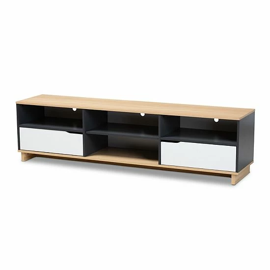 Baxton Studio Reed TV Stand 1 Baxton Studio Reed TV Stand
