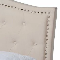 Baxton Studio Felisa Queen Bed Light Gray 9 Baxton Studio Felisa Queen Bed Light Gray -Baxton Studio Sales unnamed file 8128