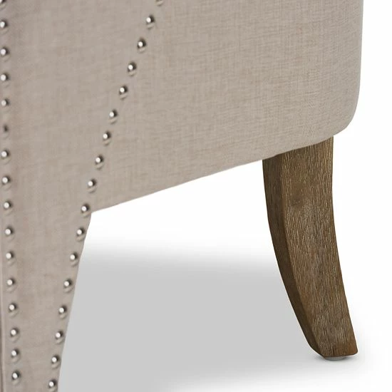 Baxton Studio Floriane Beige Chair 4 Baxton Studio Floriane Beige Chair - Image 4