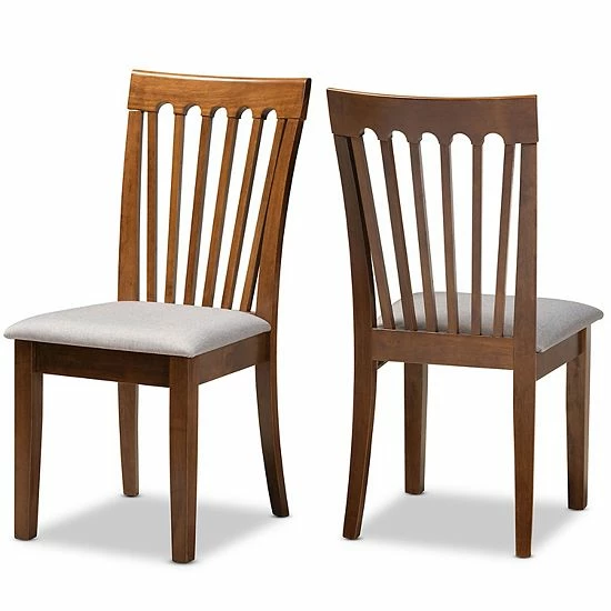 Baxton Studio Minette Dining Chair 2-piece Set 1 Baxton Studio Minette Dining Chair 2-piece Set