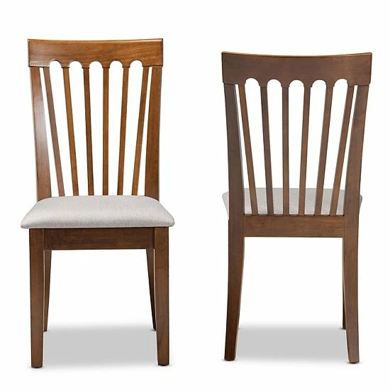 Baxton Studio Minette Dining Chair 2-piece Set 3 Baxton Studio Minette Dining Chair 2-piece Set - Image 3