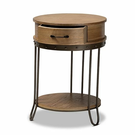 Baxton Studio Kellyn End Table 2 Baxton Studio Kellyn End Table - Image 2